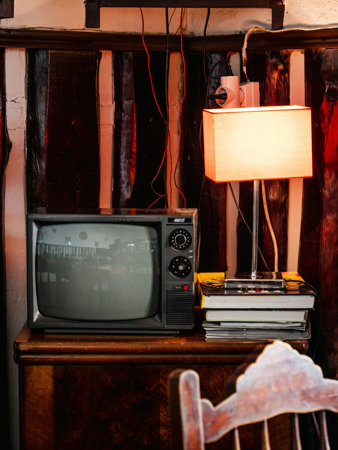 vintage television invention