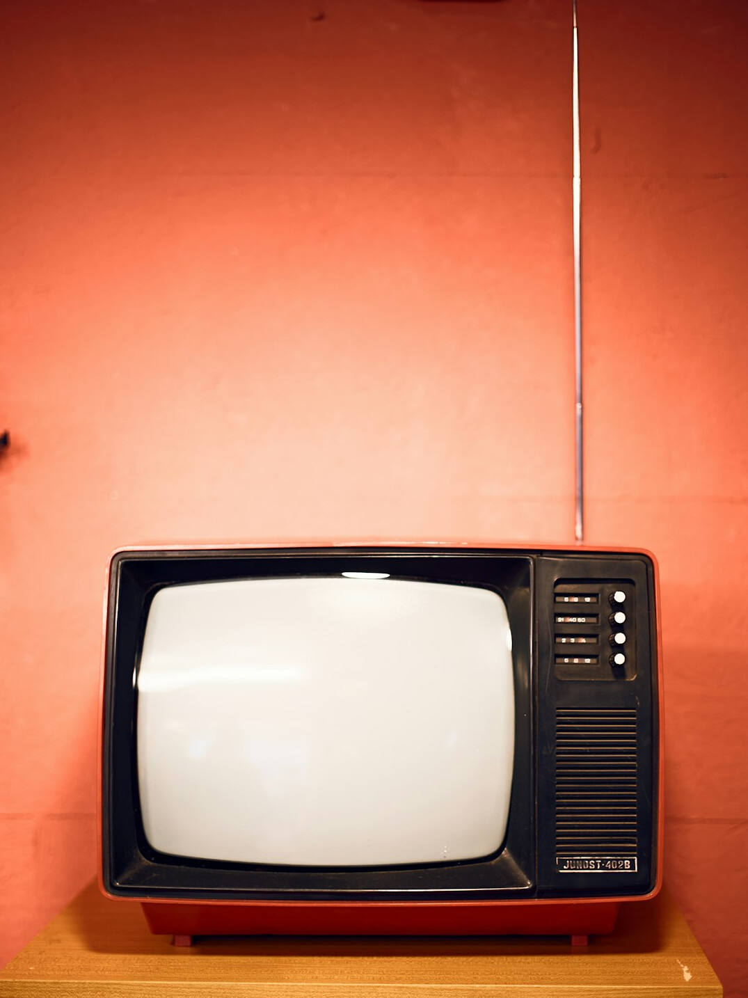 vintage television set